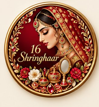 The 16 Shringhaar signature seal, set on featured makers' pieces
